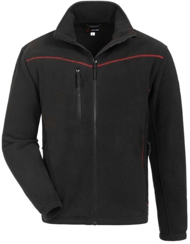 Craftland 23311 SKUA Fleece-Jacke schwarz