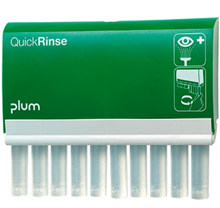 Plum 4632 QuickRinse Spender mit 2 x 5 Augenspülampullen a 20 ml