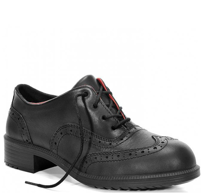 74304_1 Elten Officer Lady 74304 Damen-Halbschuhe ESD S2 schwarz