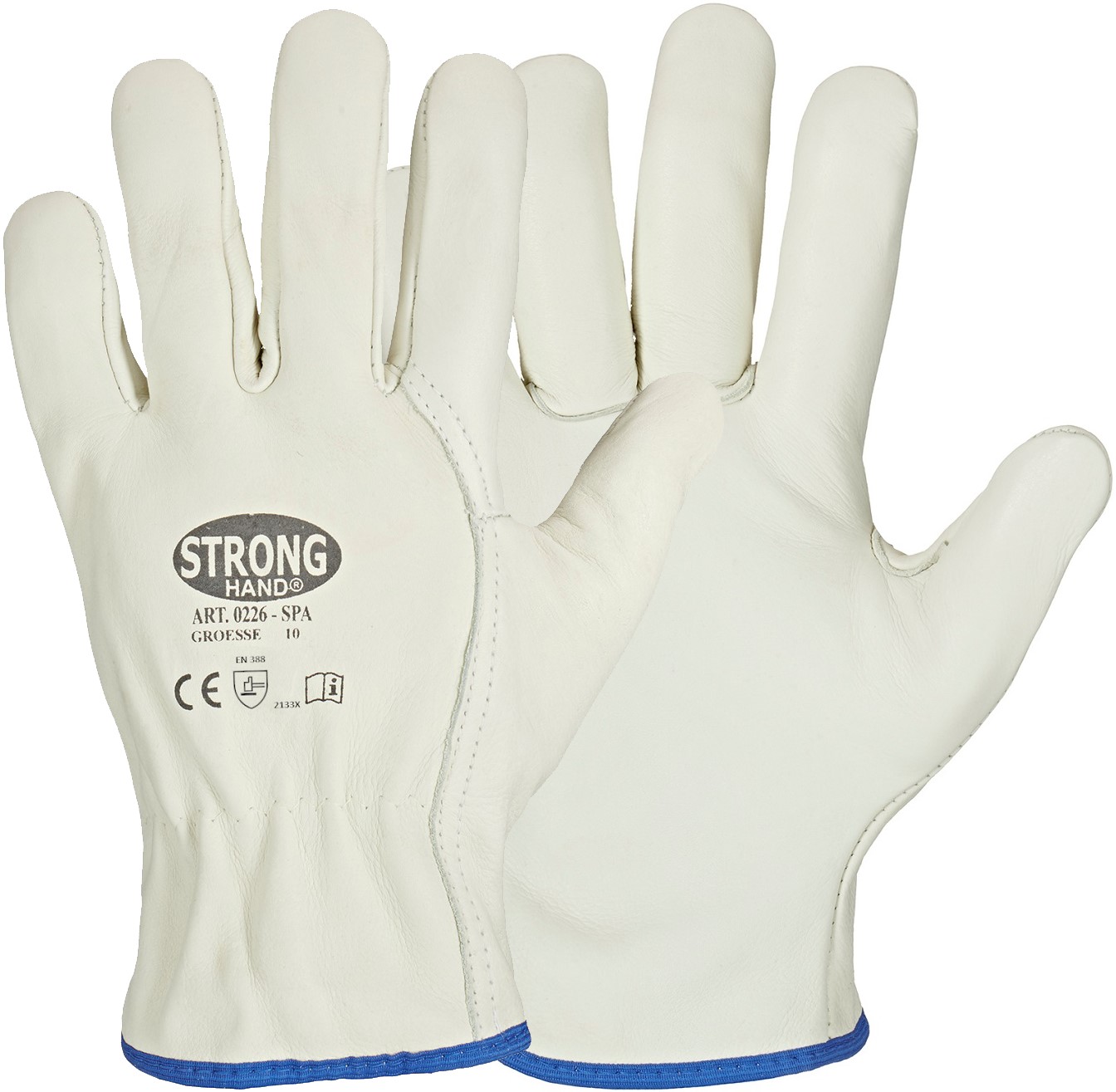 Spa_0226 Stronghand 0226 Spa Schutzhandschuhe aus Rindnappaleder
