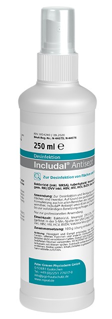 greven15 Greven Desinfektionsspray Includal Antisept 250 ml