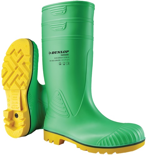 Dunlop Acifort Hazguard Full Safety ESD Stiefel A442AB1 ESD grün S5