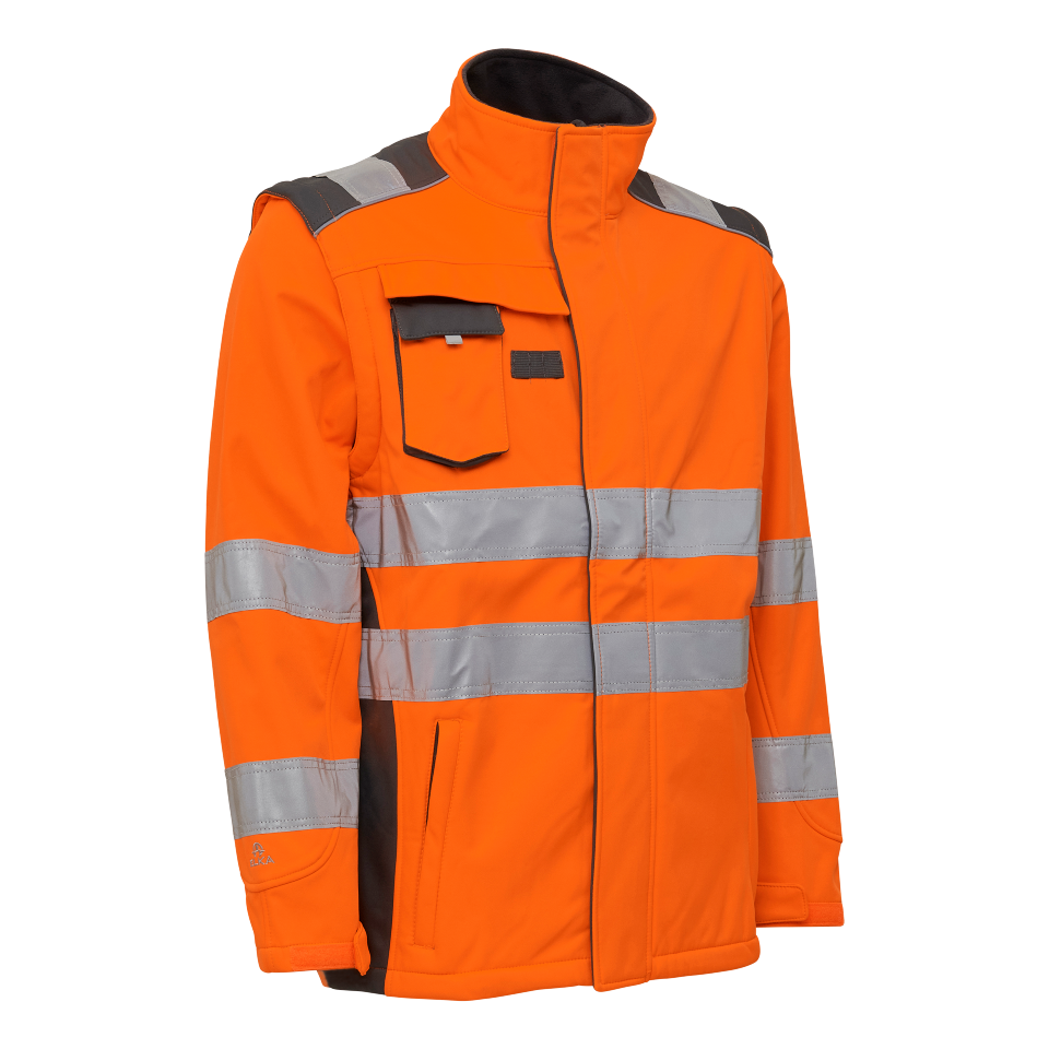 EL-116504R-leuchtorange-schwarz-S - light orange-black