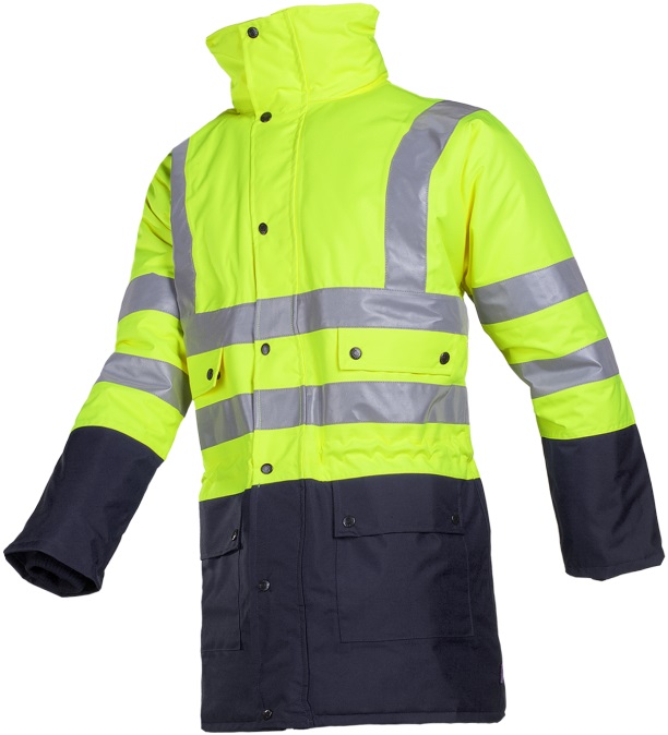 2006_278_A2_NI4_SIL Sioen Stormflash 2006A2NI4 warning protection winter rain parka