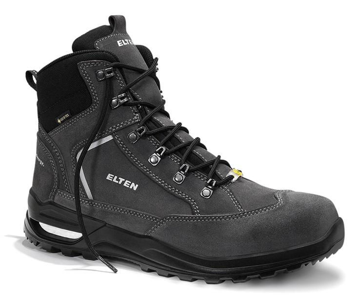 1k89QIzilzWSDU Elten RONAN 976620 Berufsschuh Stiefel XXF GTX dark grey Mid ESD O2 WR CI