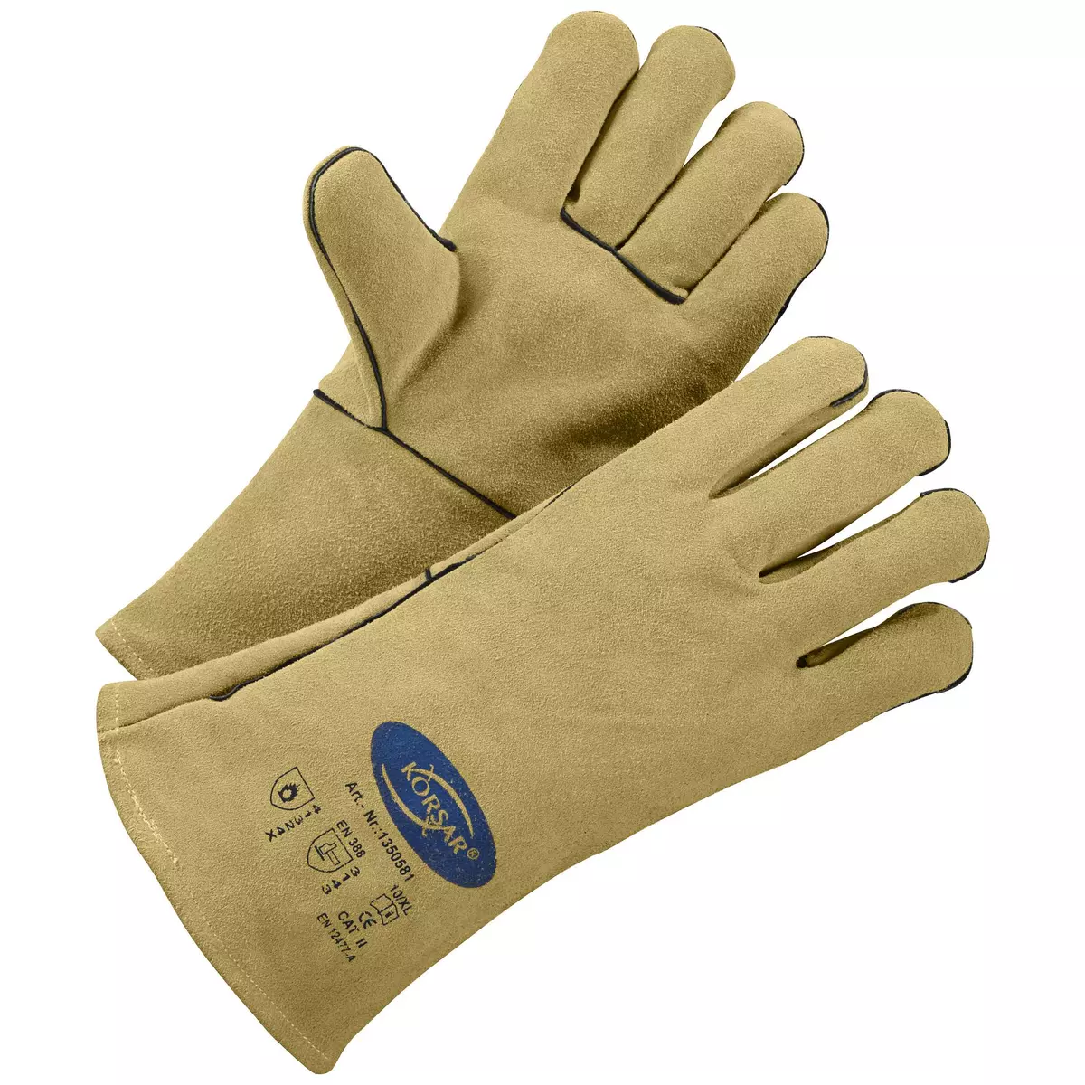 KORSAR Koriweld I Top welding gloves made of cow split leather