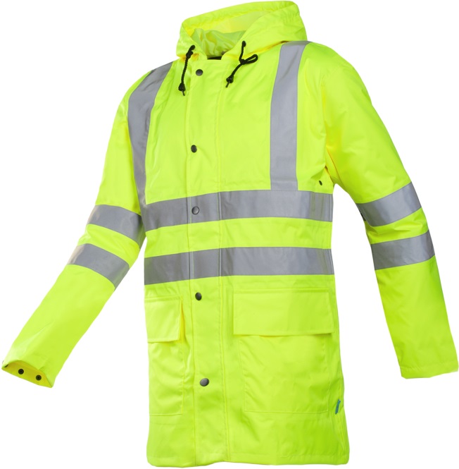 198A_FY1_A2_X98_SIL Sioen Monoray 198AA2X98 Warning Rain Jacket