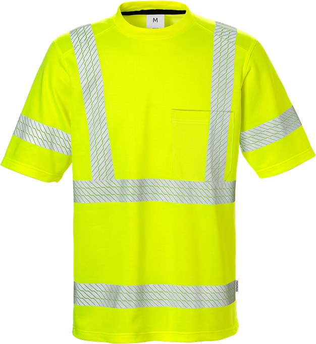 Fristads 100973 High Vis high-visibility T-shirt 7407 THV