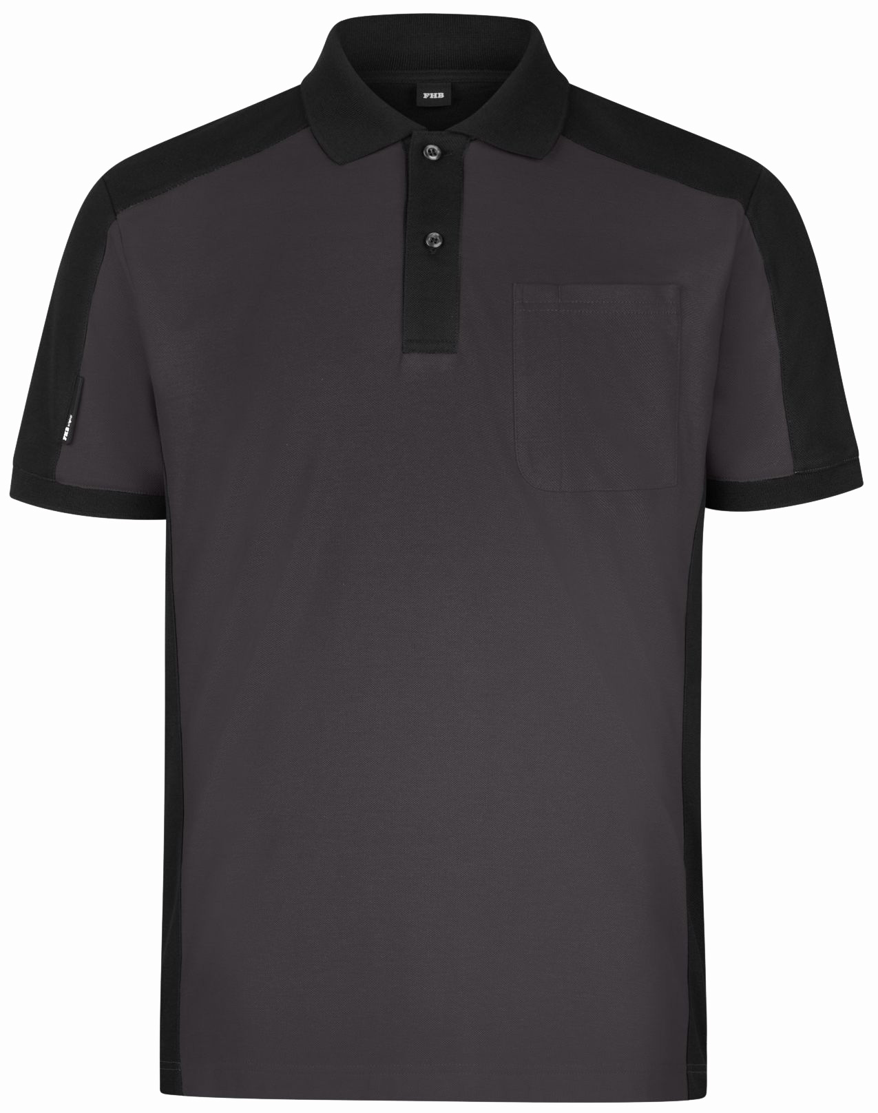FHB 91490 KONRAD Poloshirt zweifarbig für Arbeit und Freizeit