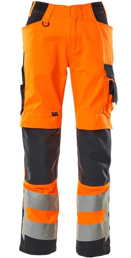 20879-236-14010_P01_1000pxweb Mascot SAFE SUPREME 20879-236 High visibility trousers with knee pockets