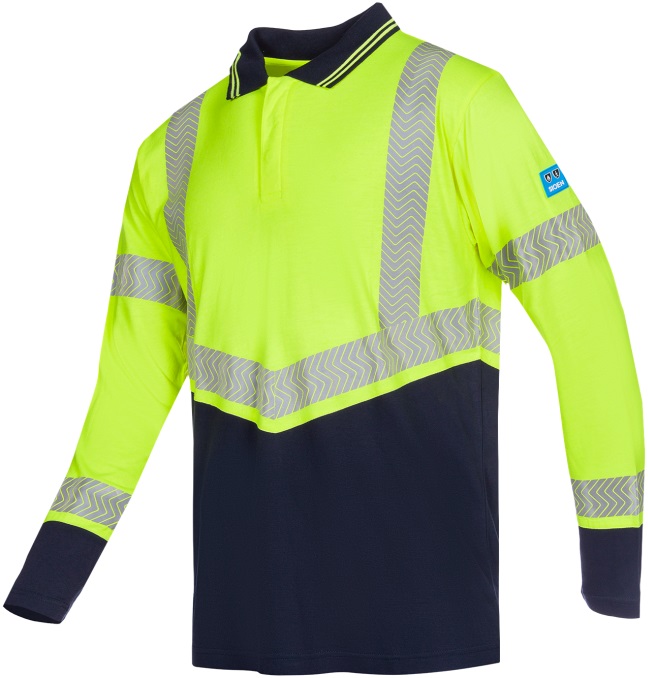 Sioen Arran 540AA2MPI Multinorm warning UV polo shirt