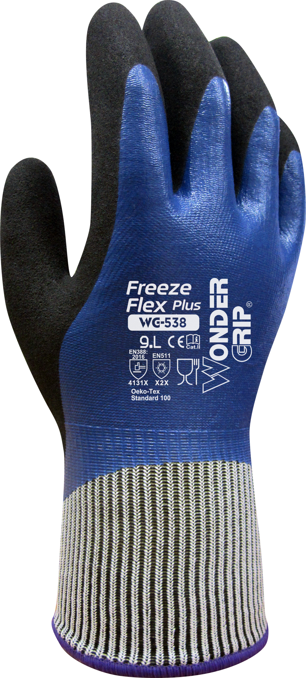 Wonder Grip Freeze Flex Plus WG 538 cold protection glove fully coated