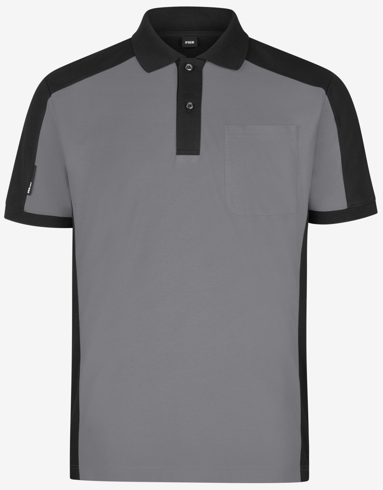 FHB 91490 KONRAD Poloshirt zweifarbig für Arbeit und Freizeit