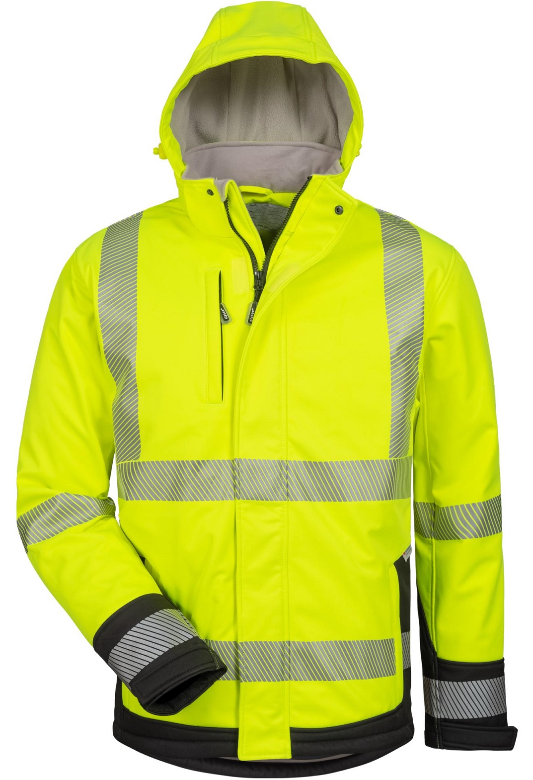 23426-1S6HvPX4NAefgw elysee 23426 MELVIN winter softshell jacket with warning protection, bright yellow/black