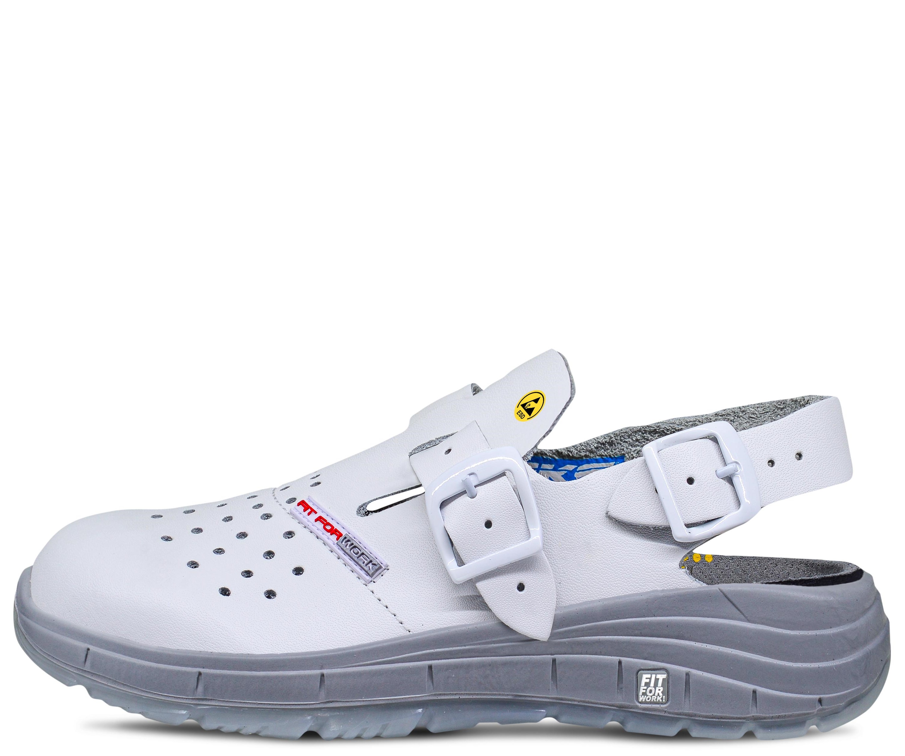 HKS K-Run White Lena 3 Damen-Sandalen SB ESD weiß