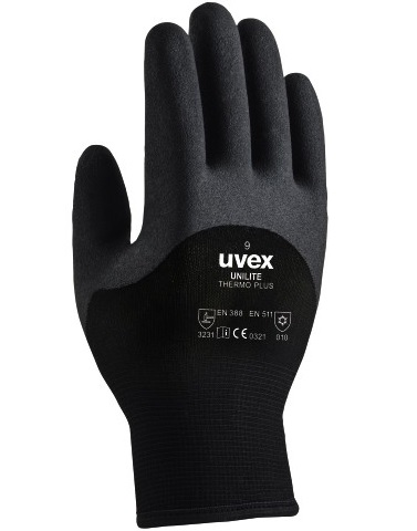 uvex unilite thermo plus protective gloves 60592