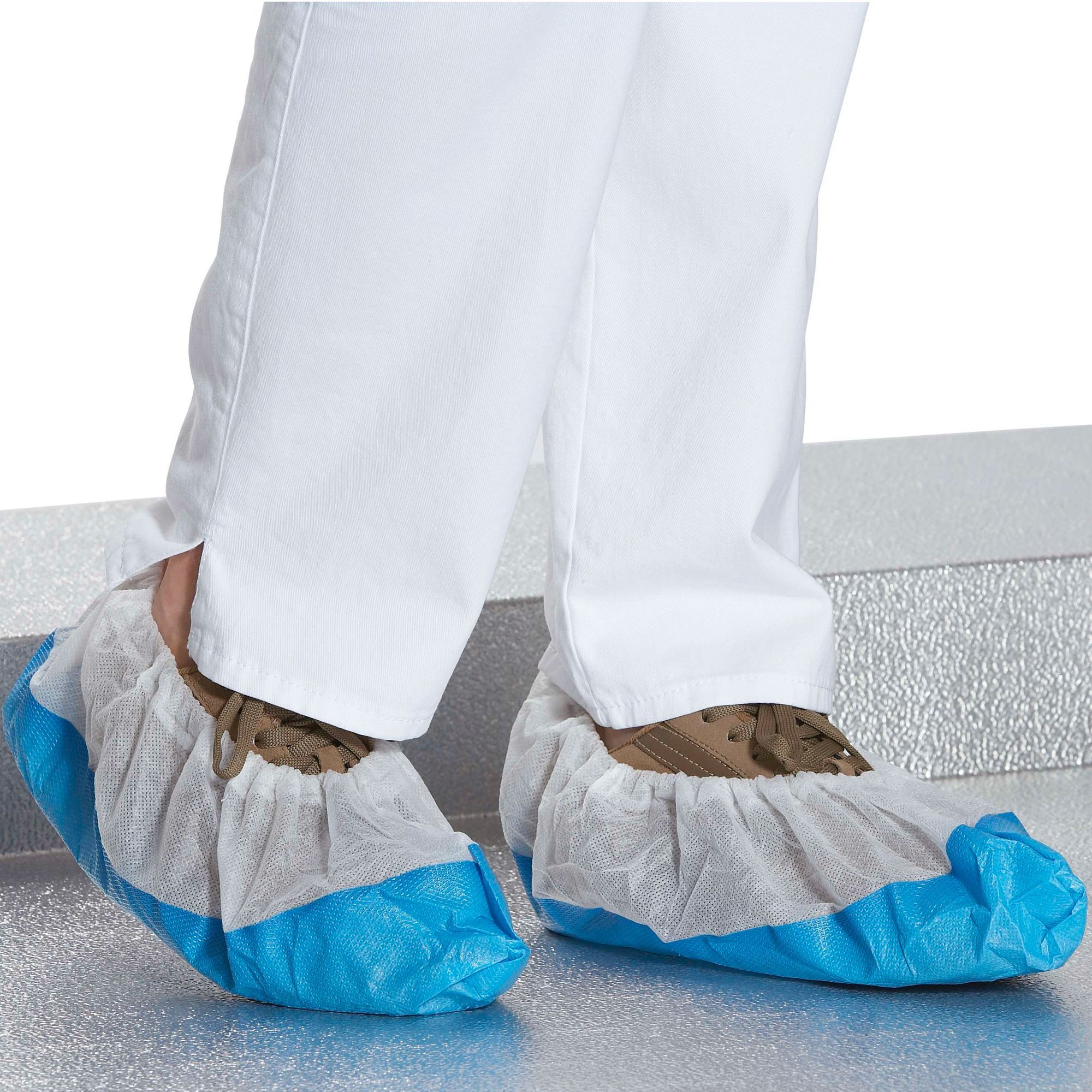 Corsair overshoes white-blue
