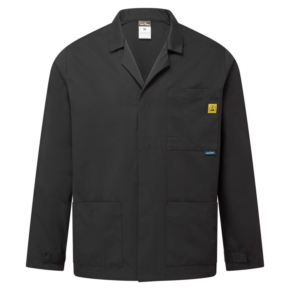 Portwest AS18 antistatic ESD lab jacket