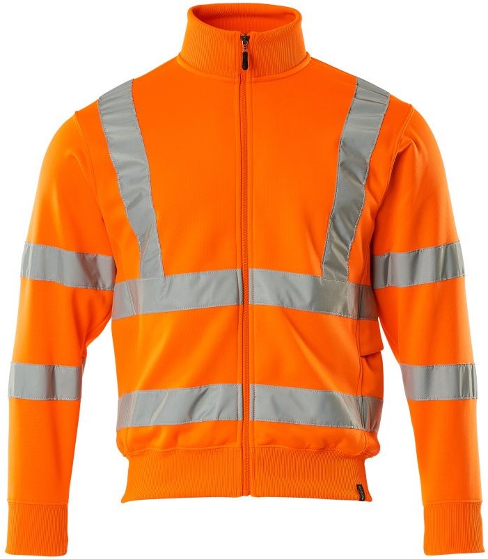 Mascot MARINGA 50115-950 High-visibility sweatshirt with zipper