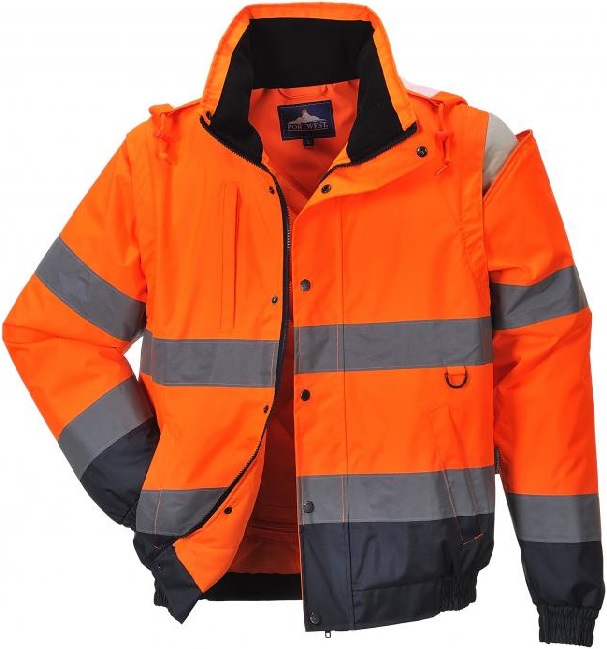 c468onr_1-4-1 Portwest C468 Warnschutz 2-in-1-Pilotjacke