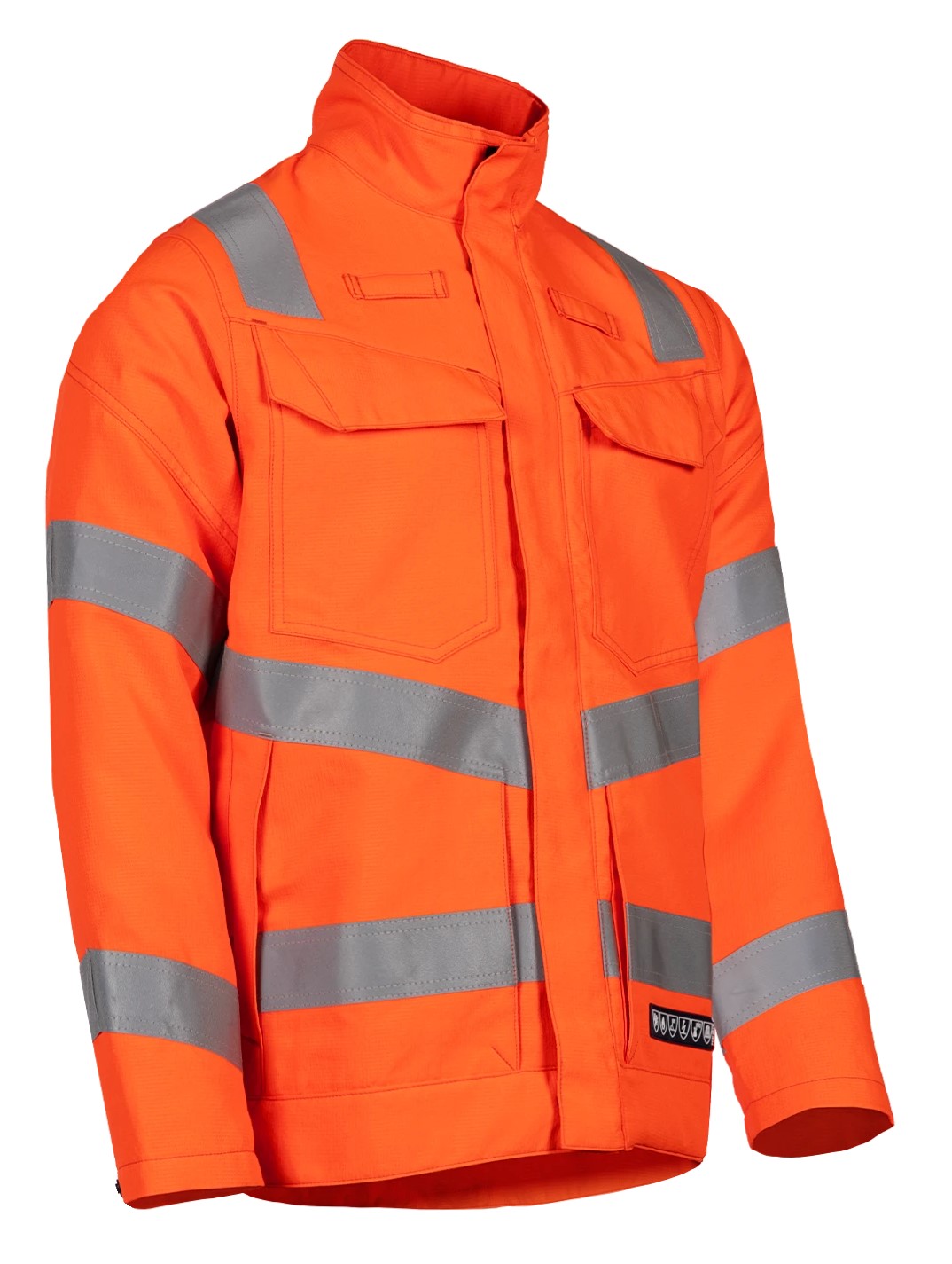 Sioen Alcor 618UA2PIP high-visibility work jacket with arc flash protection