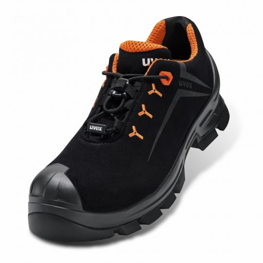 uvex 2 VIBRAM S3 HI HRO SRC Halbschuhe, Weite 11 schwarz/orange