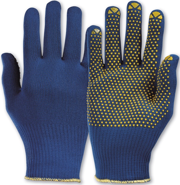 KCL Polytrix BN 914 knitted gloves with pimples