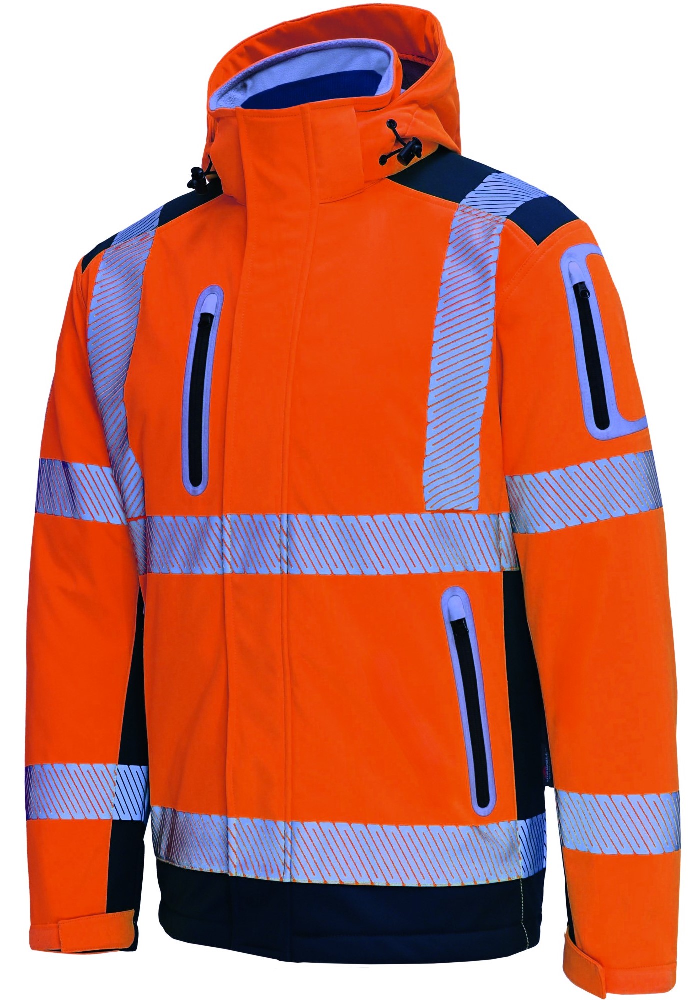 1OtbV7e2xUjKOR Vizwell VW177DO Winter-Softshelljacke 3 in 1 leuchtorange-marine