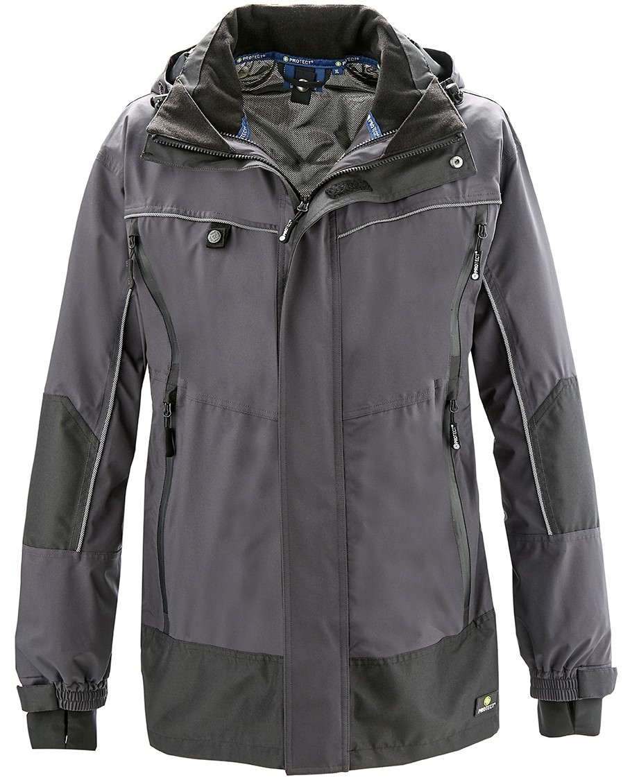 4Protect PHILLY 3307 Weather protection jacket gray-black