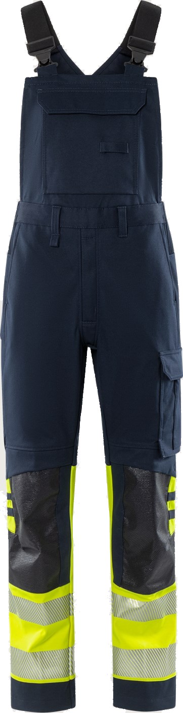 Fristads 301791 Flamestat High Vis Stretch-Latzhose Klasse 1 1281 FSS