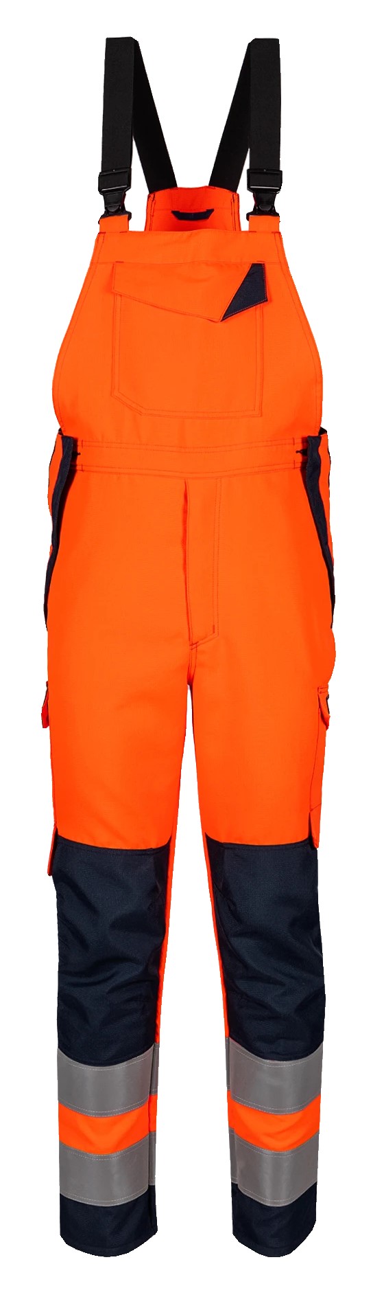 Sioen B-Stribor 816UA2PIP high-visibility dungarees with arc flash protection