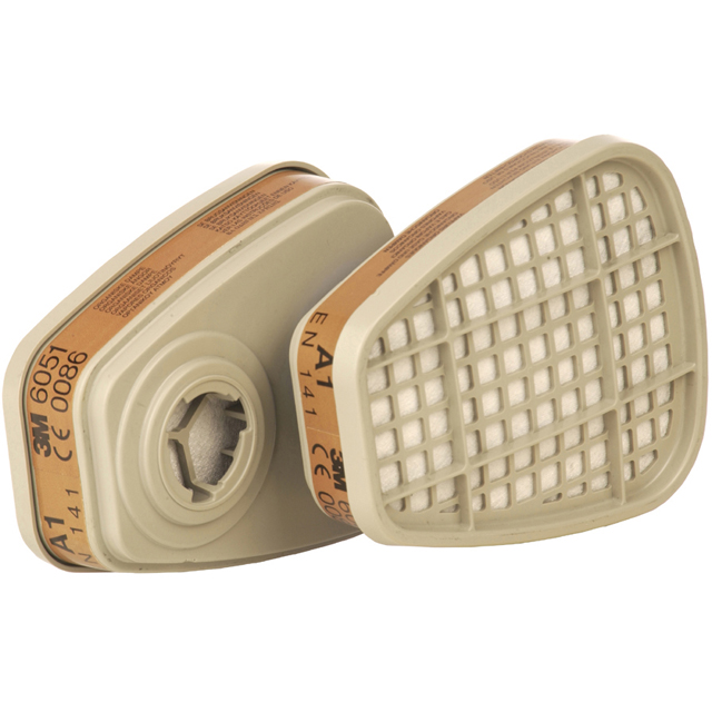 boe-6051 3M Bajonett-Filter 6051 A1 organische Gase und Dämpfe