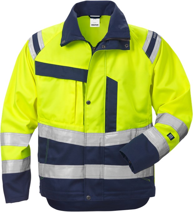240bd47d17be2e069966674e8cbb0607 Fristads 119621 High Vis Jacket 4026 PLU
