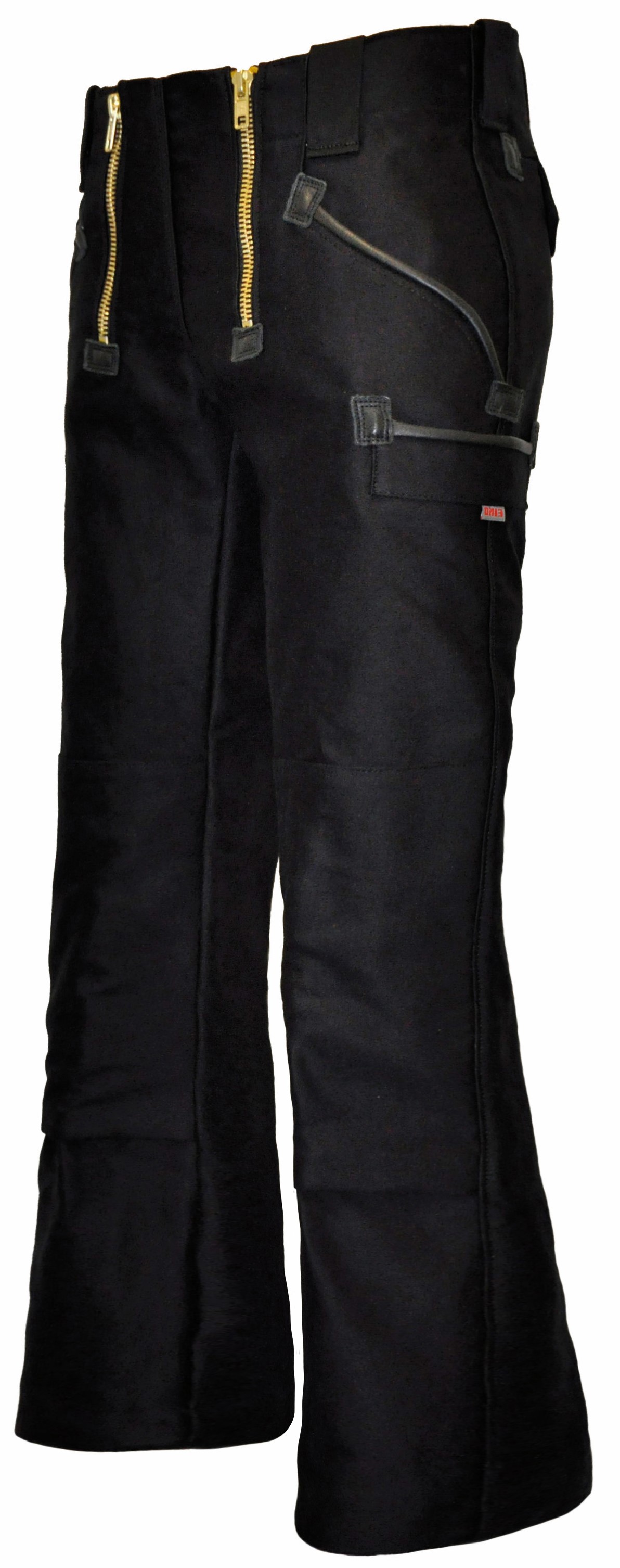 Eiko Magnum 74 cm Deutschleder-Schlagzunfthose mit Echtlederbesatz