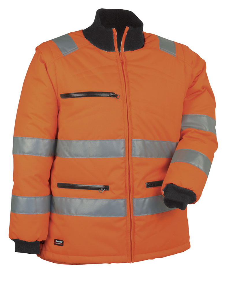 541ab256-f838-43e5-83c9-5c46c0a8018e COFRA Neon V003-0 high-visibility jacket