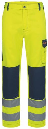 23722 Safestyle 23722 WERDAU Warnschutz-Bundhose leuchtgelb-marine