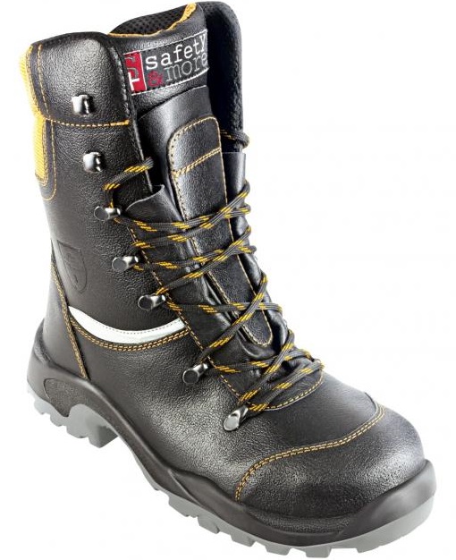 647-0-100-1 Bullstar Schnittschutzstiefel S3 schwarz