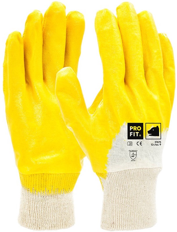 Pro-Fit 37675 Nitrile protective gloves 3/4 coated