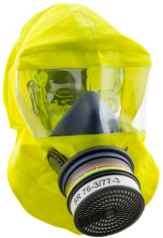 H15-3212_001 Sundström Fluchthaube H15-3412 SR 77-3 ABEK1-CO-P3 M/L stat