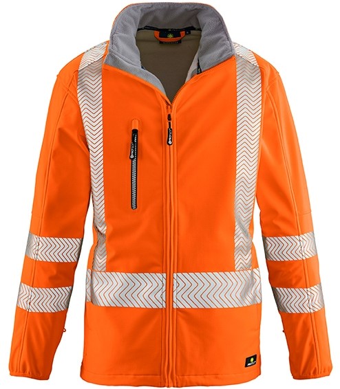 3472_ssftceKSBj3AQJ 4 Protect TYLER 3472 Warnschutz-Softshelljacke leuchtorange