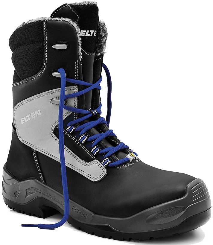 Elten Jonte High 78691 winter laced boot ESD S3 CI black
