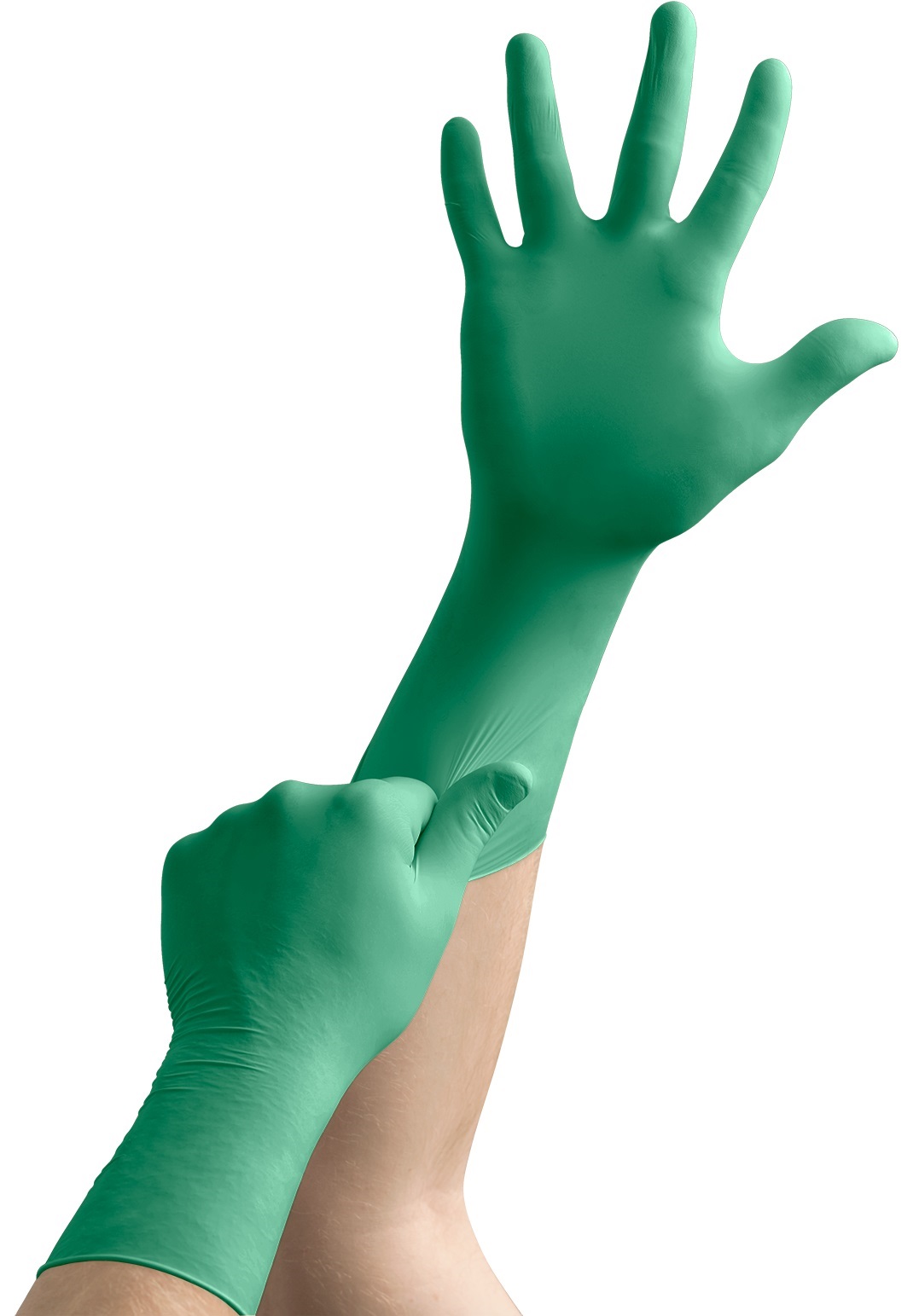 Ansell TouchNTuff 93-700 Nitrile disposable gloves green