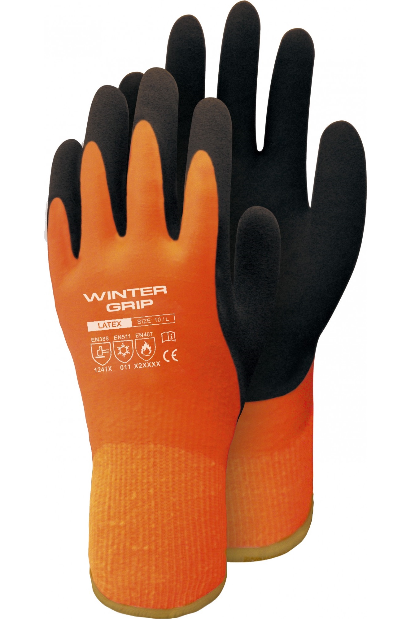 HTR338e12nS7c2m2EeW Triuso HTR338 WinterGrip Latex-Kälteschutzhandschuhe