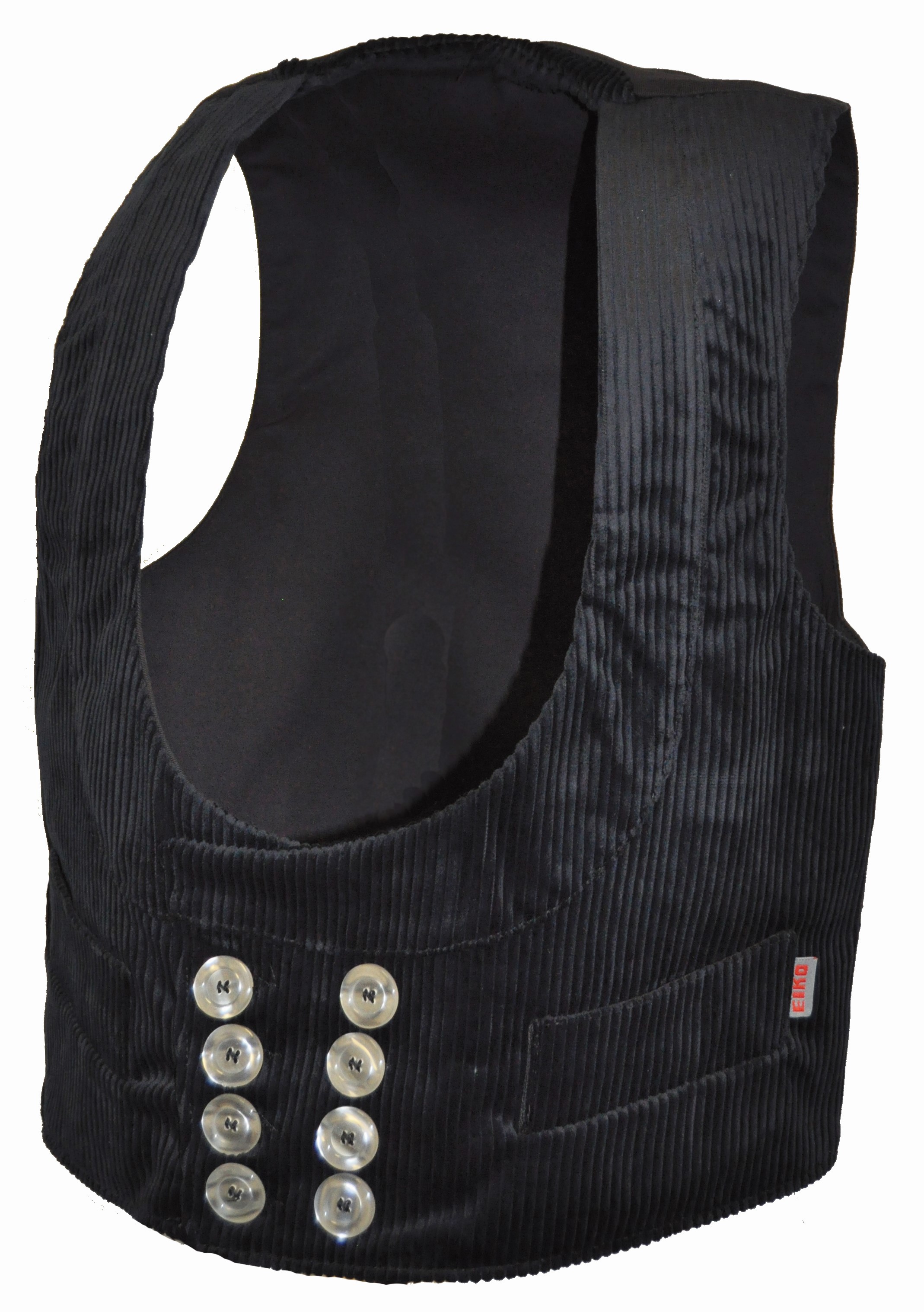 eiko3earCN9eQChKcG Eiko Inn Trenkercord Schalkragen-Zunftweste schwarz