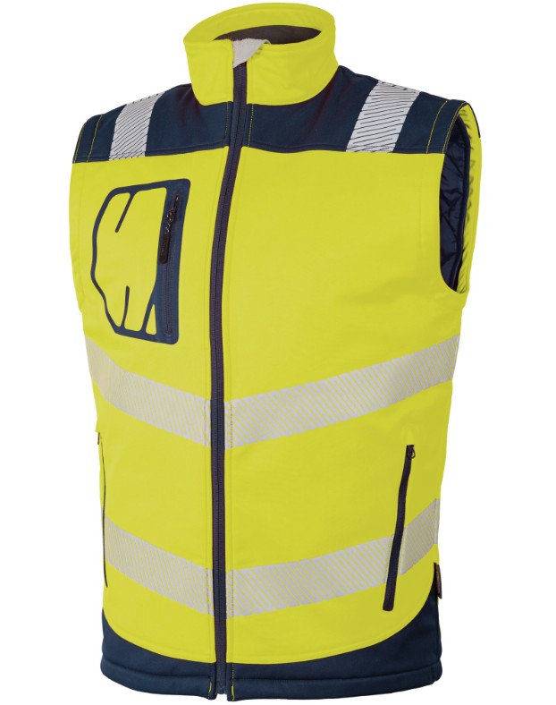 Vizwell VW68 Warnschutz-Softshellweste