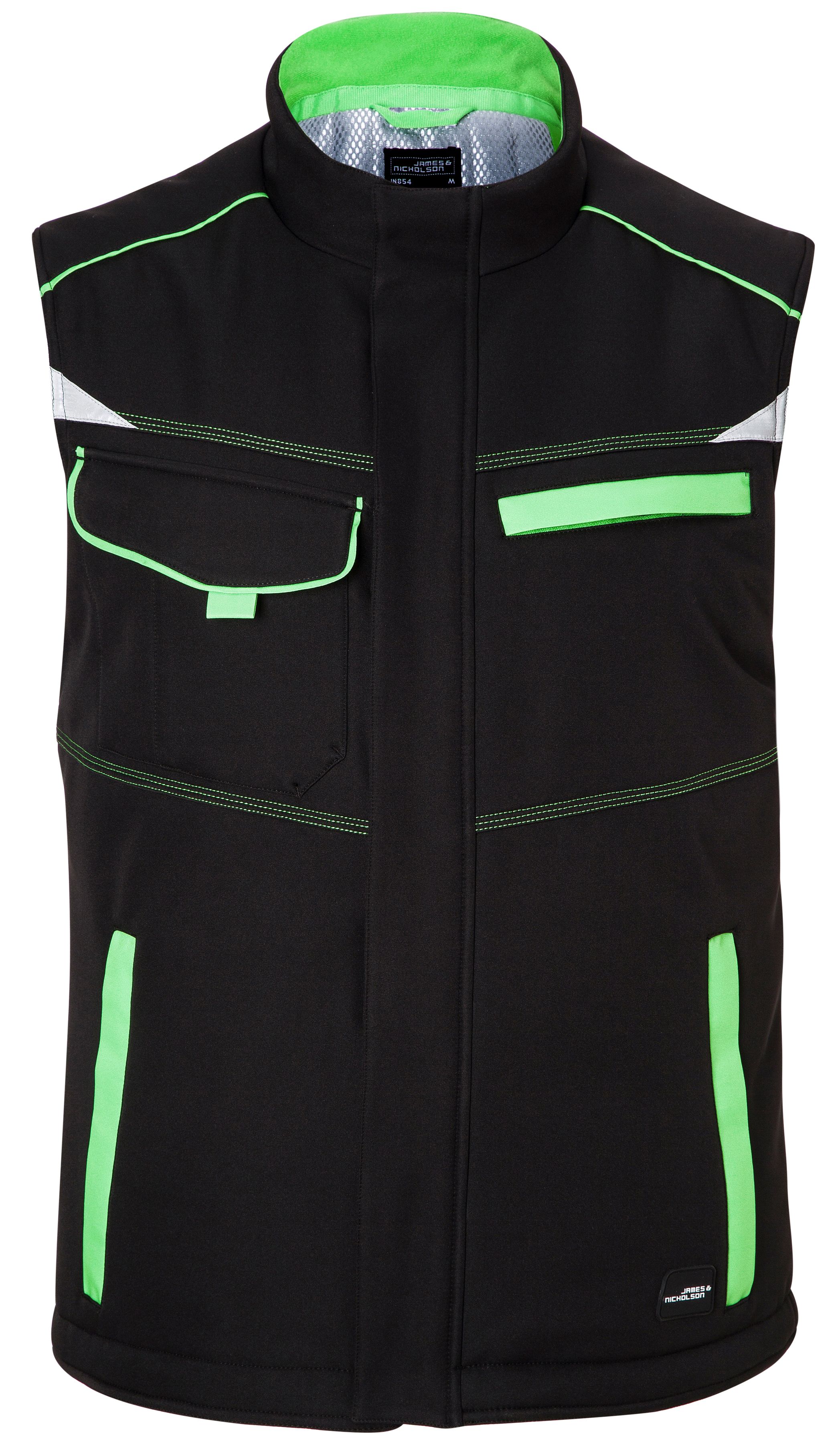 black-lime-green