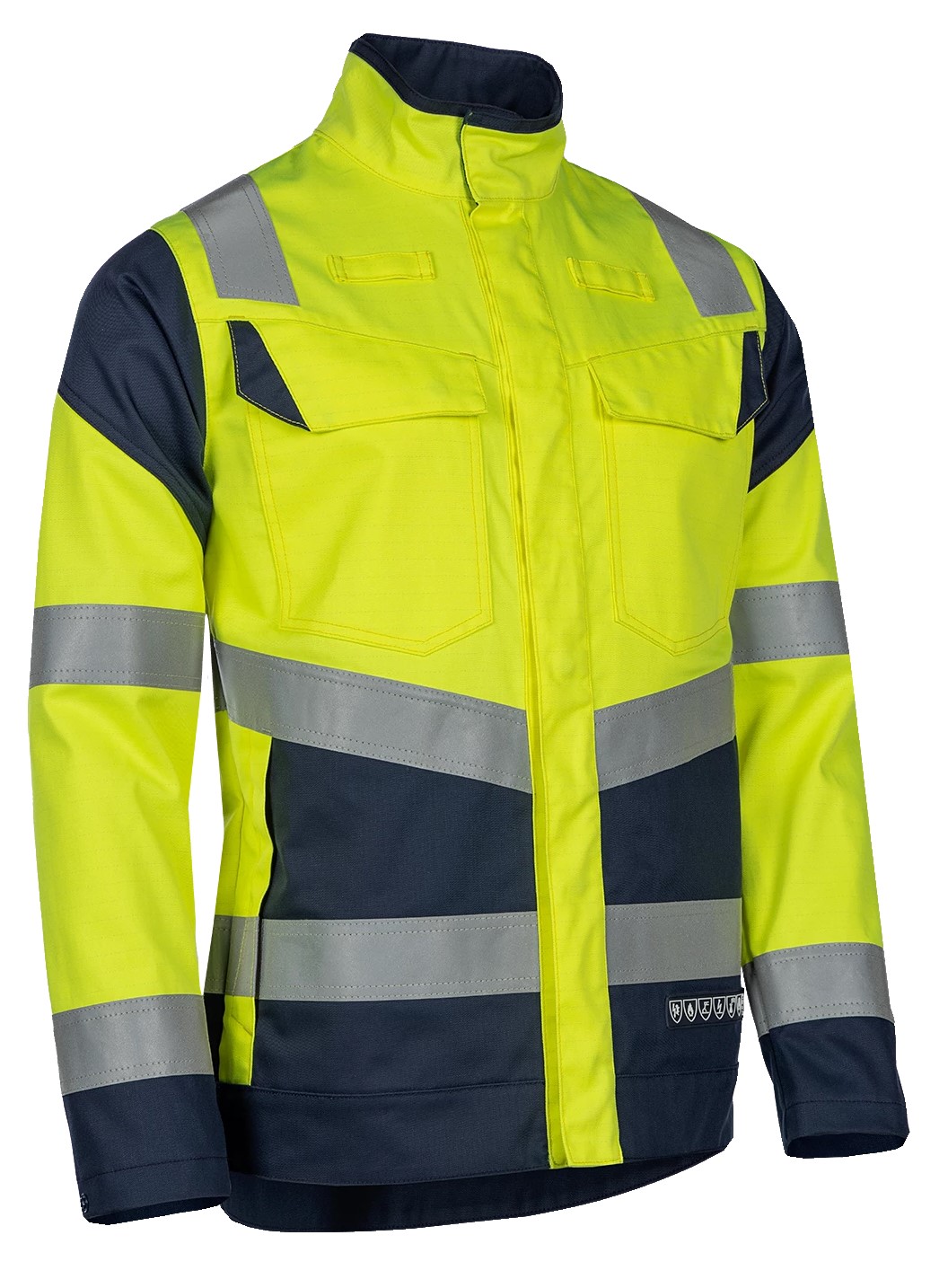 Sioen Acrux 604UA2PJH ECO high-visibility work jacket with arc flash protection