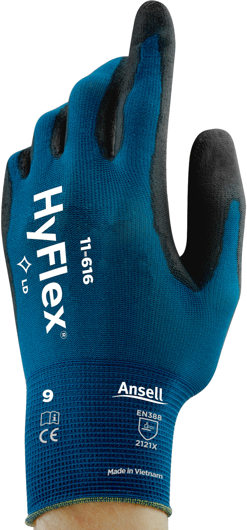 Ansell HyFlex 11-616 Protective gloves with PU coating