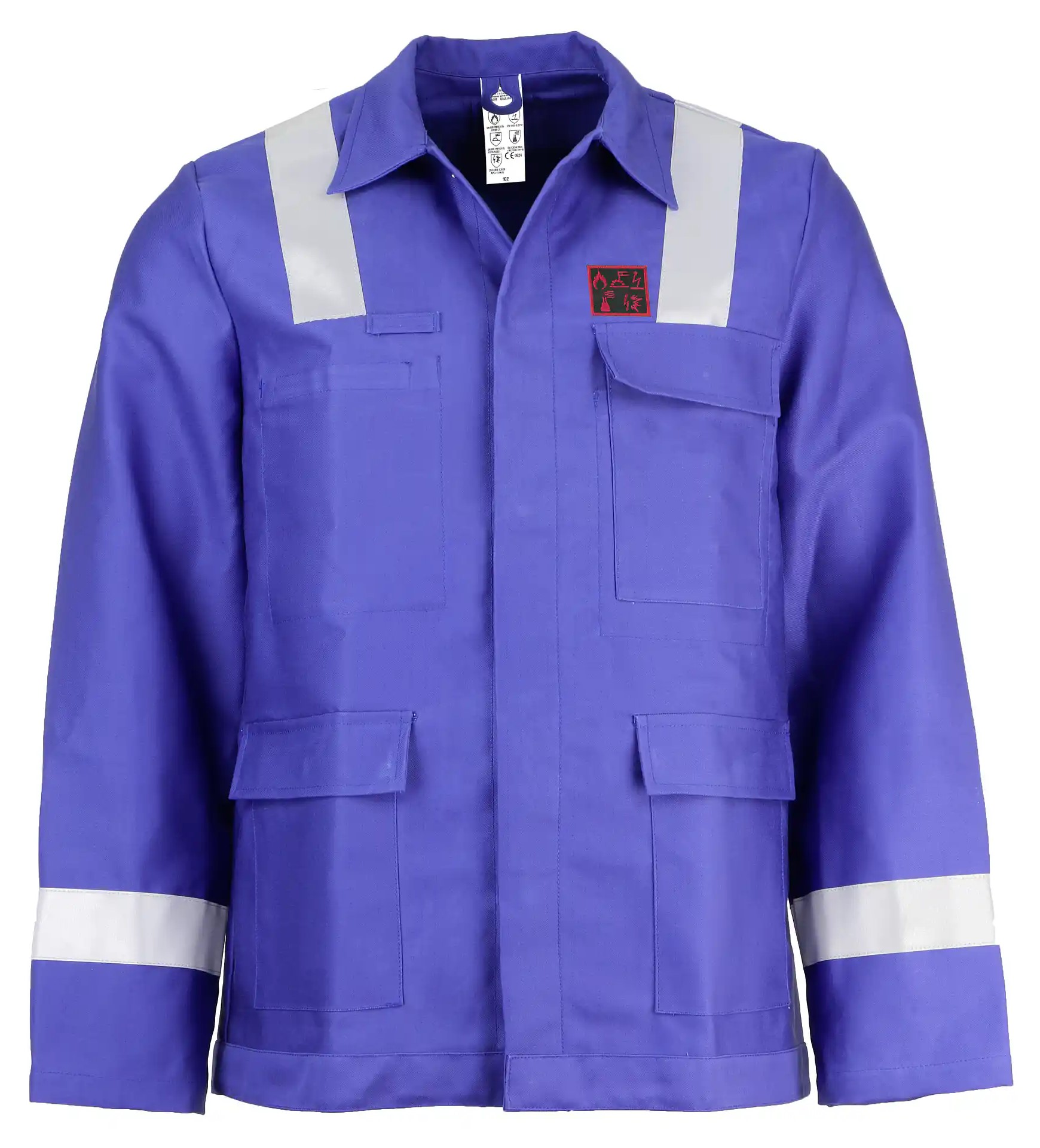 Asatex DALEJA01MR welding jacket blue