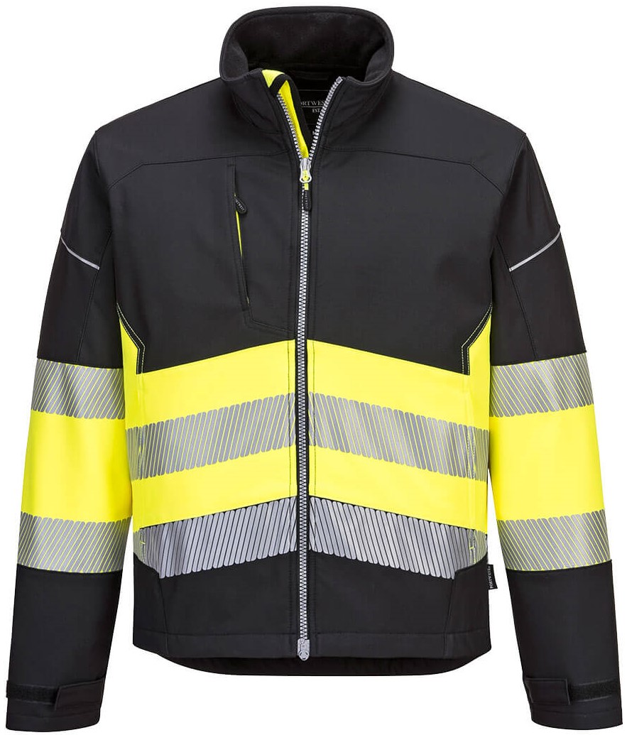Portwest PW375 PW3 Warnschutz Softshelljacke Klasse 1
